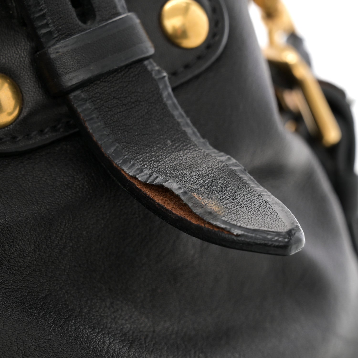 Prada Vitello Soft Shopping Satchel Black 15 of 18