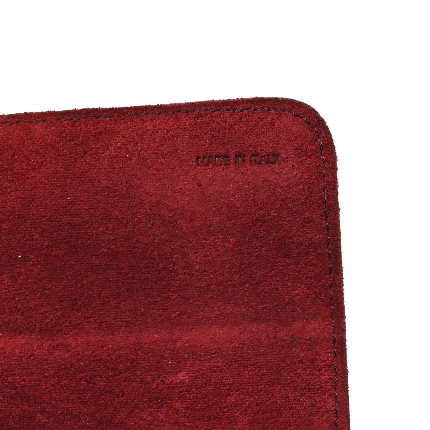 Fendi Vitello Continental Wallet Red 7 of 12