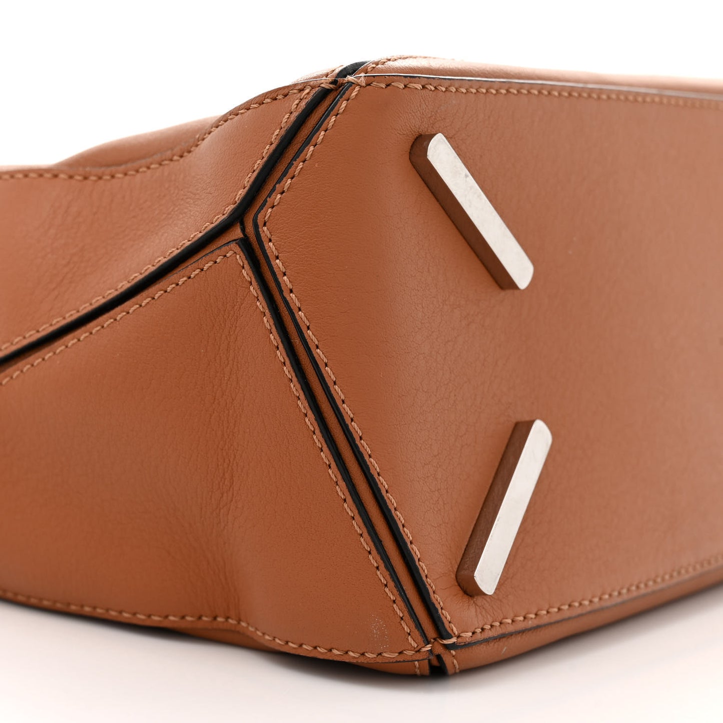 Calfskin Small Puzzle Bag Tan