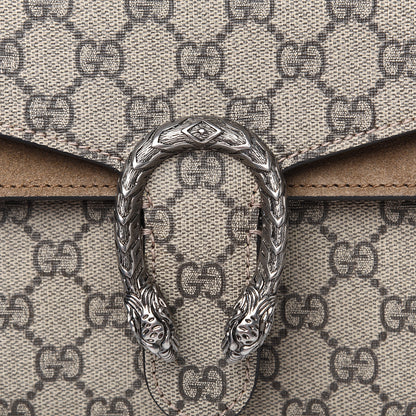 Gucci GG Supreme Monogram Mini Dionysus Shoulder Bag Taupe 8 of 9