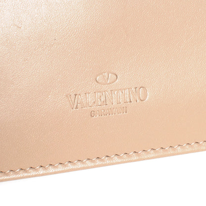 Valentino Garavani Leather Bow Chain Strap Beige 5 of 8