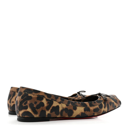Christian Louboutin Veau Velours Mamadrague Flats 38.5 Leo 4 of 9