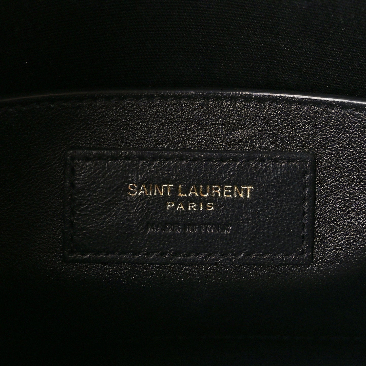 Shiny Calfskin Crocodile Embossed Small Manhattan Baguette Black