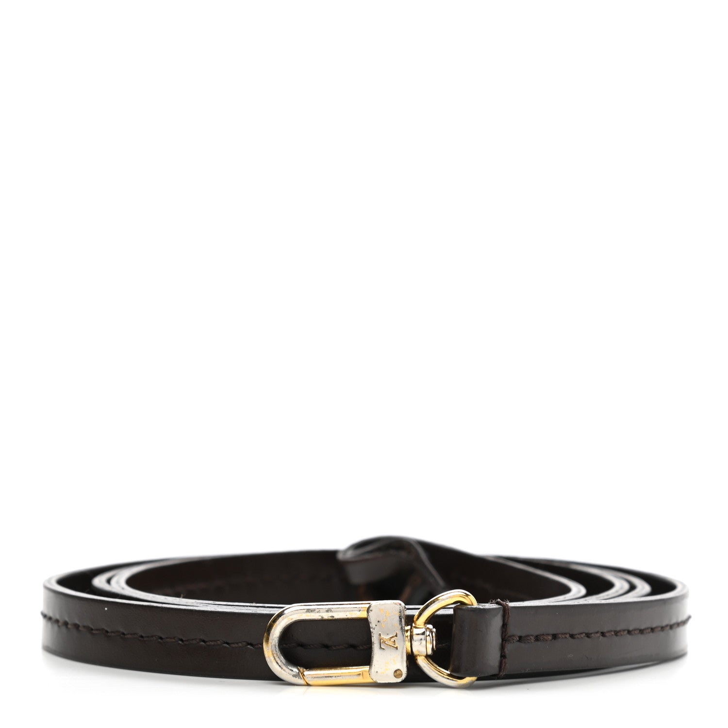 Louis Vuitton Calfskin 12mm Favorite Long Strap Brown 1 of 6