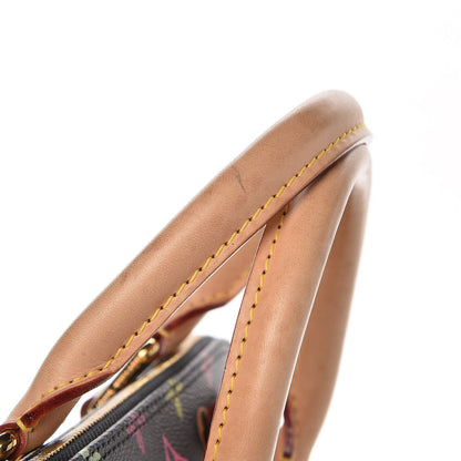 Louis Vuitton Monogram Multicolor Alma GM Black 9 of 10