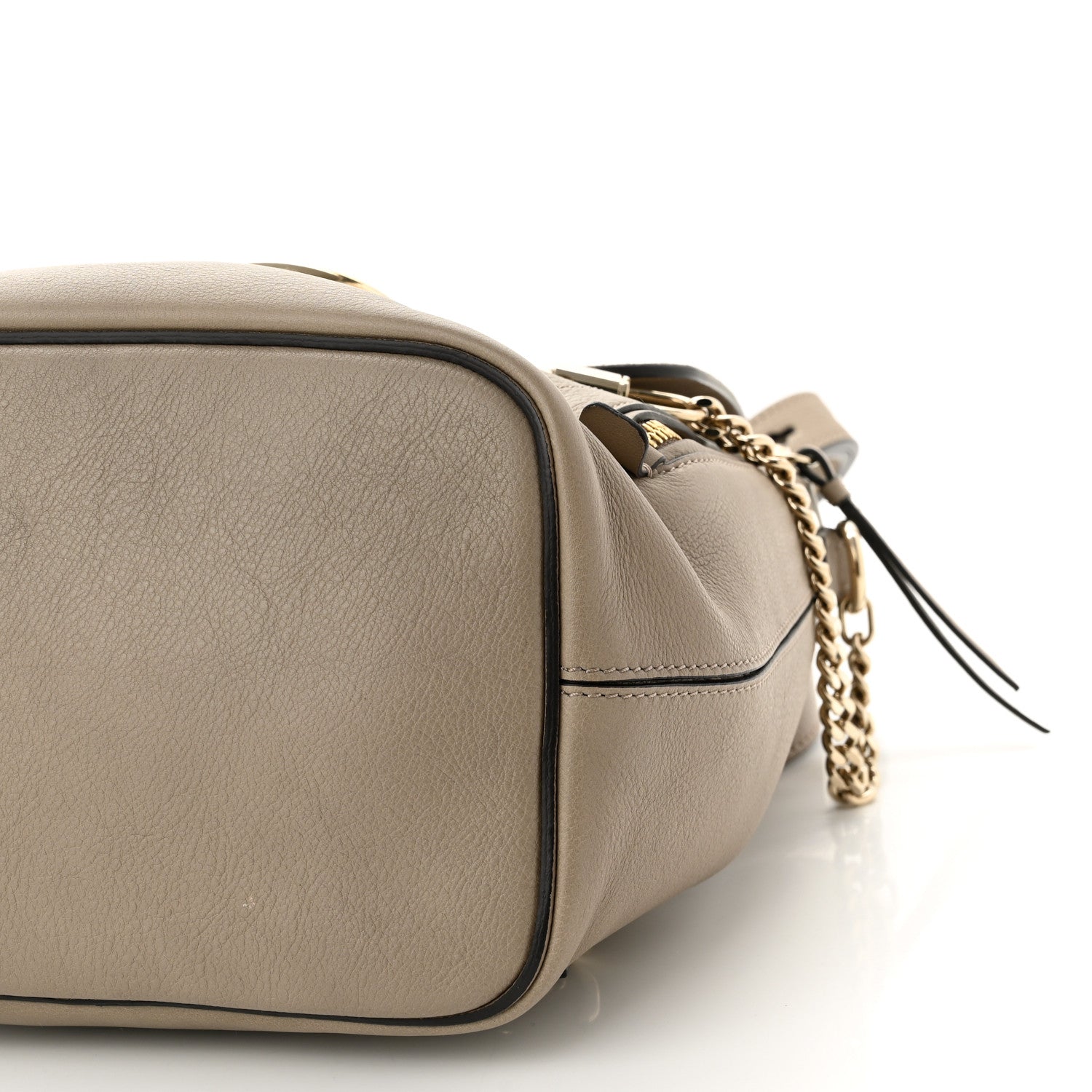 Chloe Suede Calfskin Small Faye Backpack Motty Grey 10 of 10