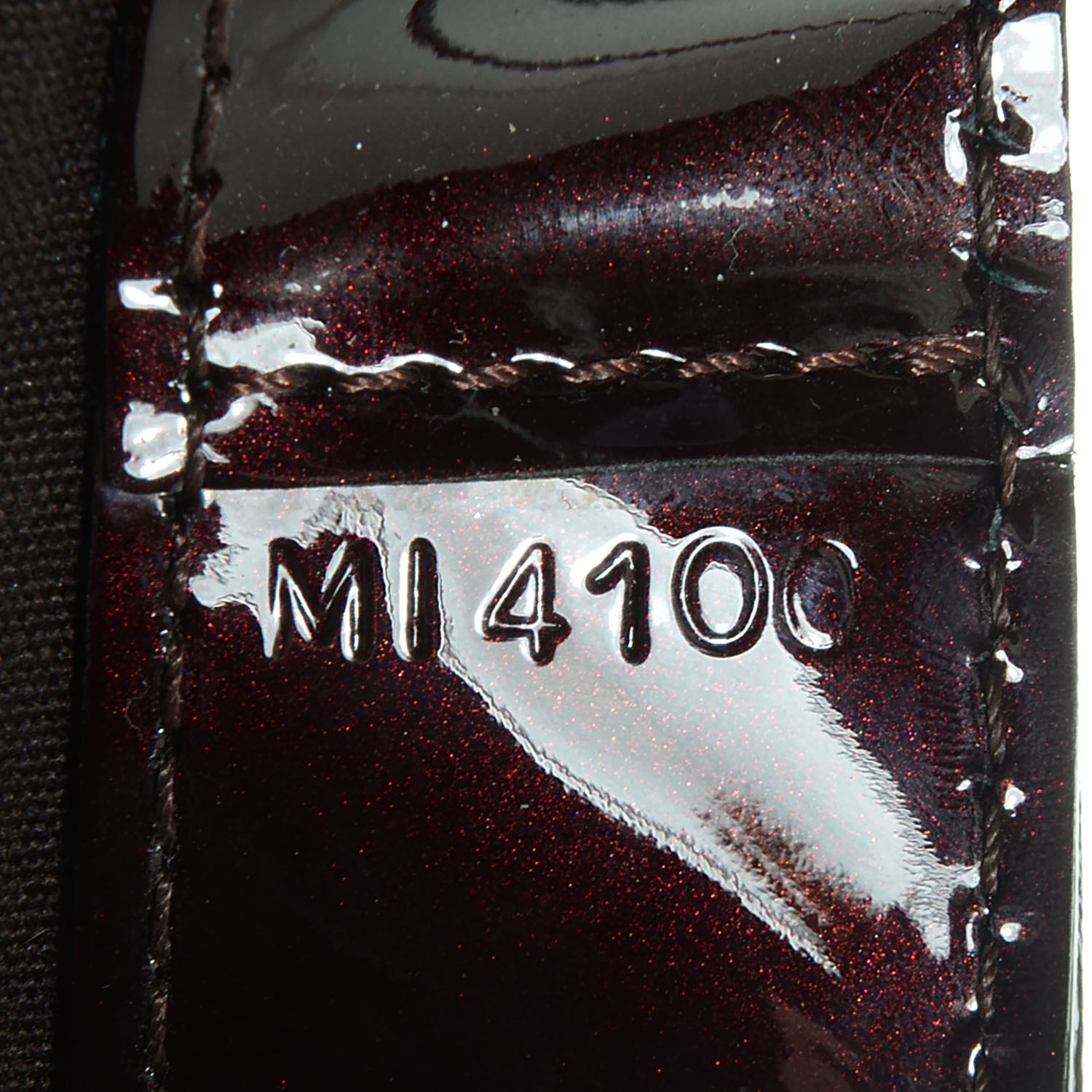 Louis Vuitton Vernis Wilshire GM Amarante 7 of 7