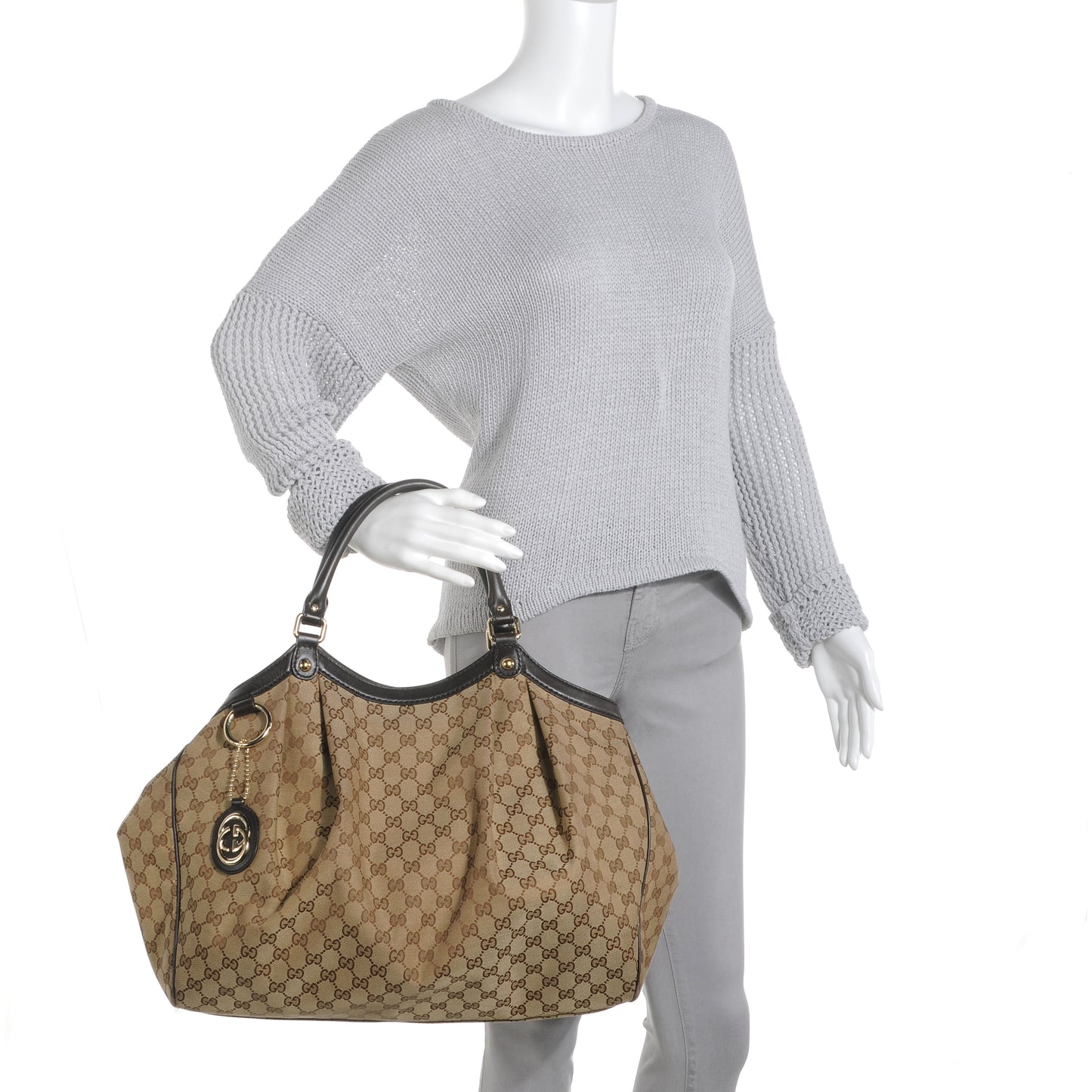 Monogram Large Sukey Tote Ebony