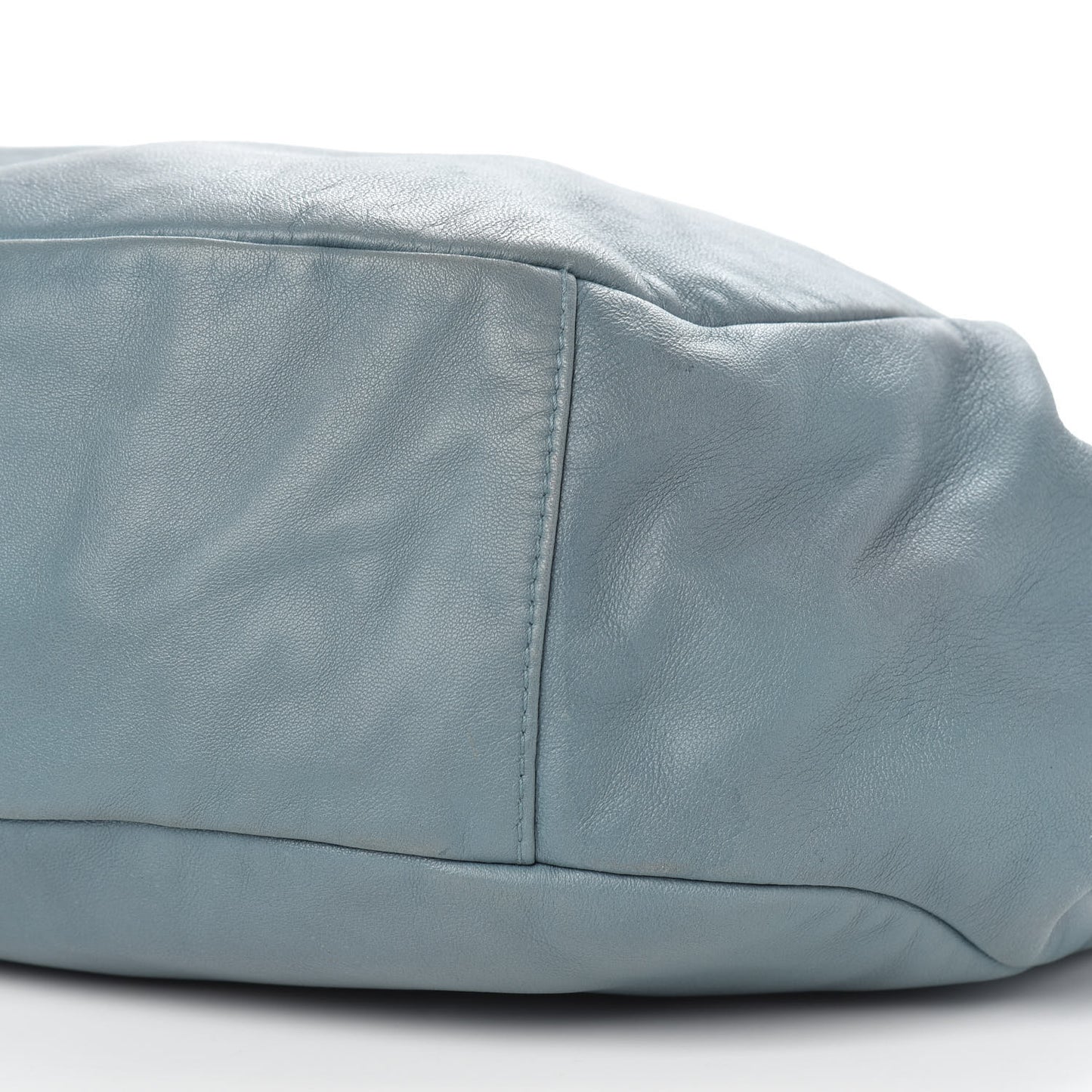 Lambskin Sensual Hobo Blue