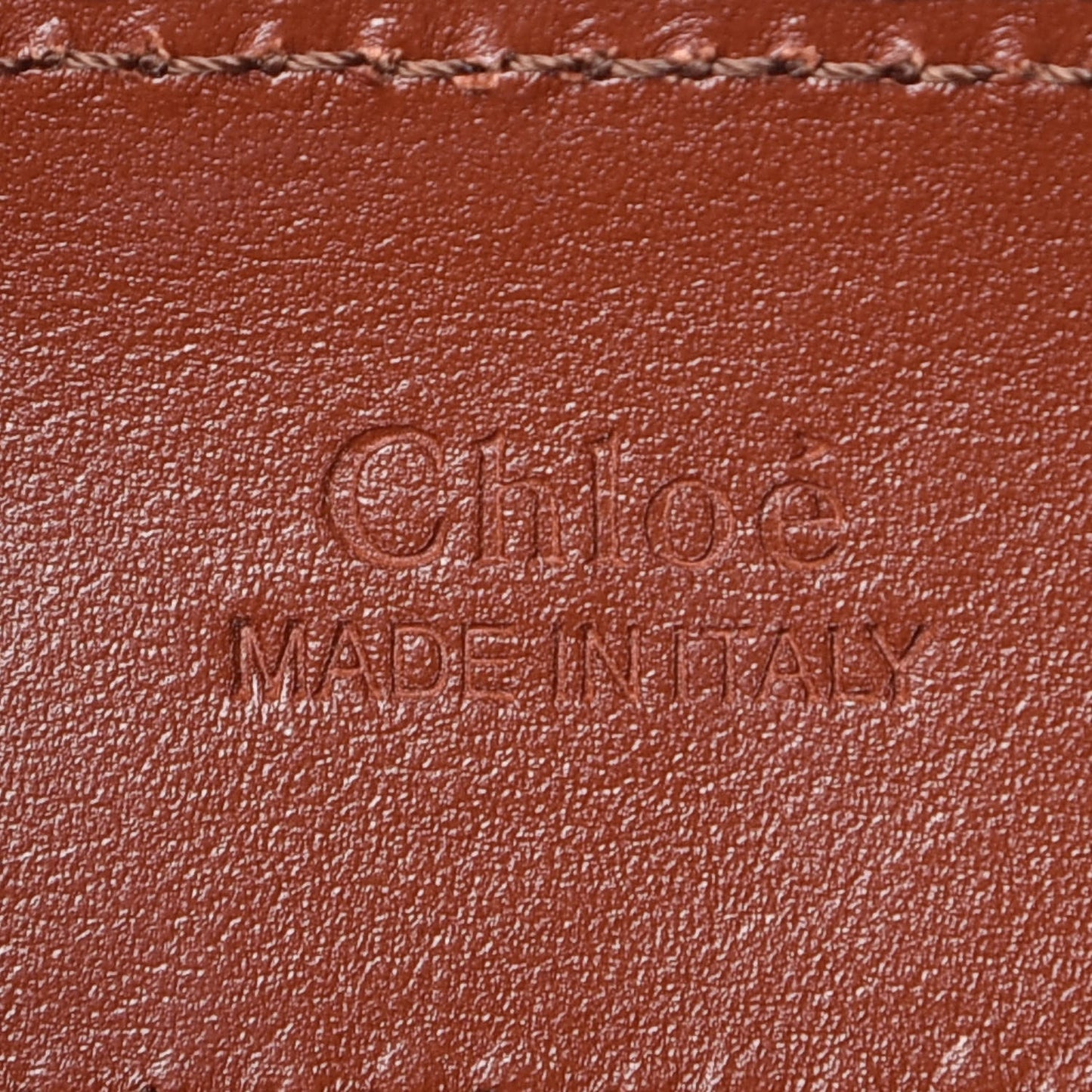 Calfskin Suede C Belt Bag Sepia Brown