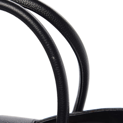 Jimmy Choo Grainy Calf Rania Black 10 of 10