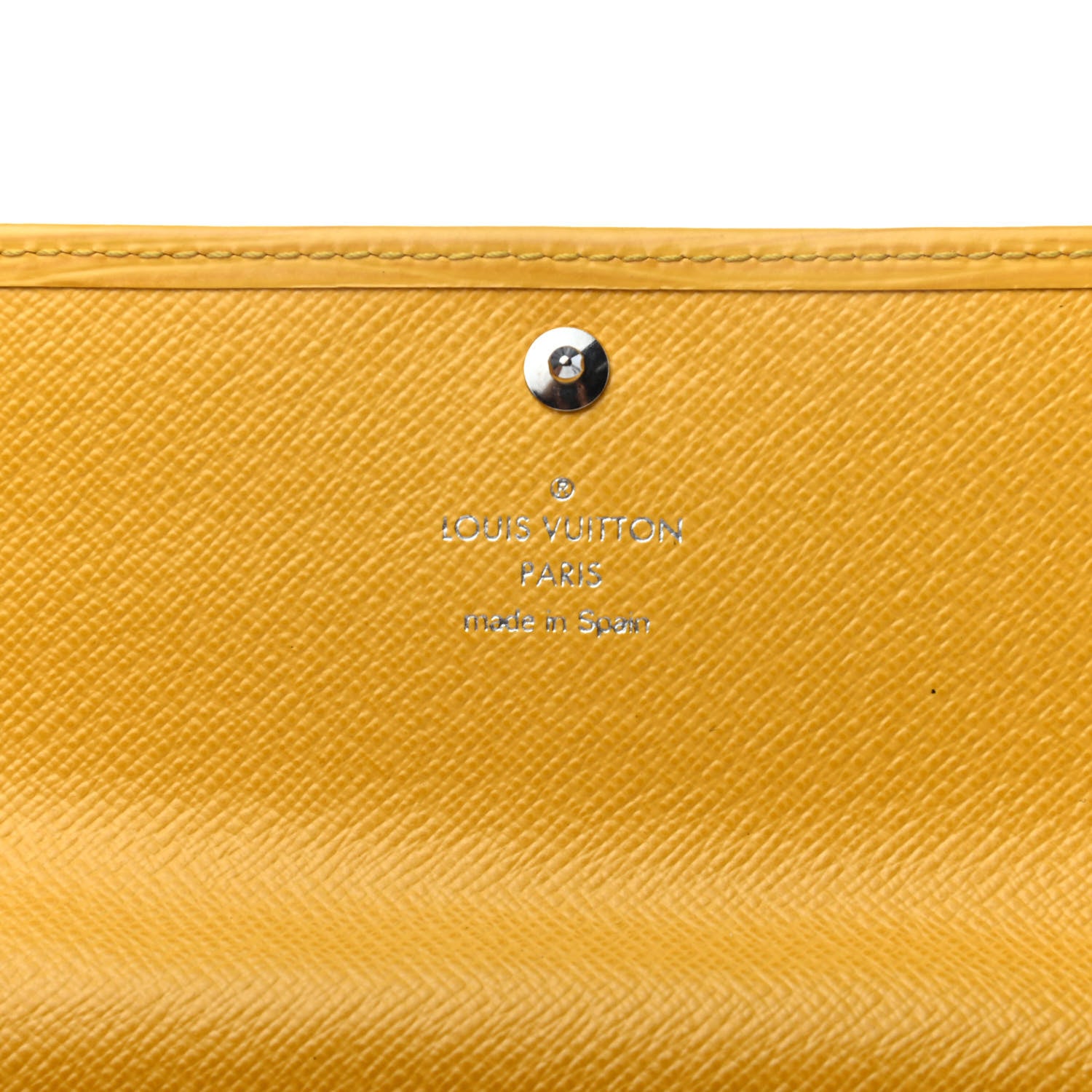 Louis Vuitton Epi Sarah Wallet Citron 6 of 8