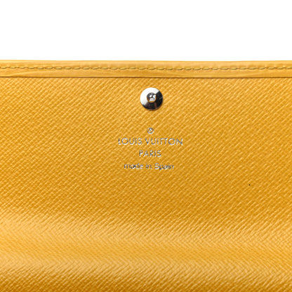Louis Vuitton Epi Sarah Wallet Citron 6 of 8