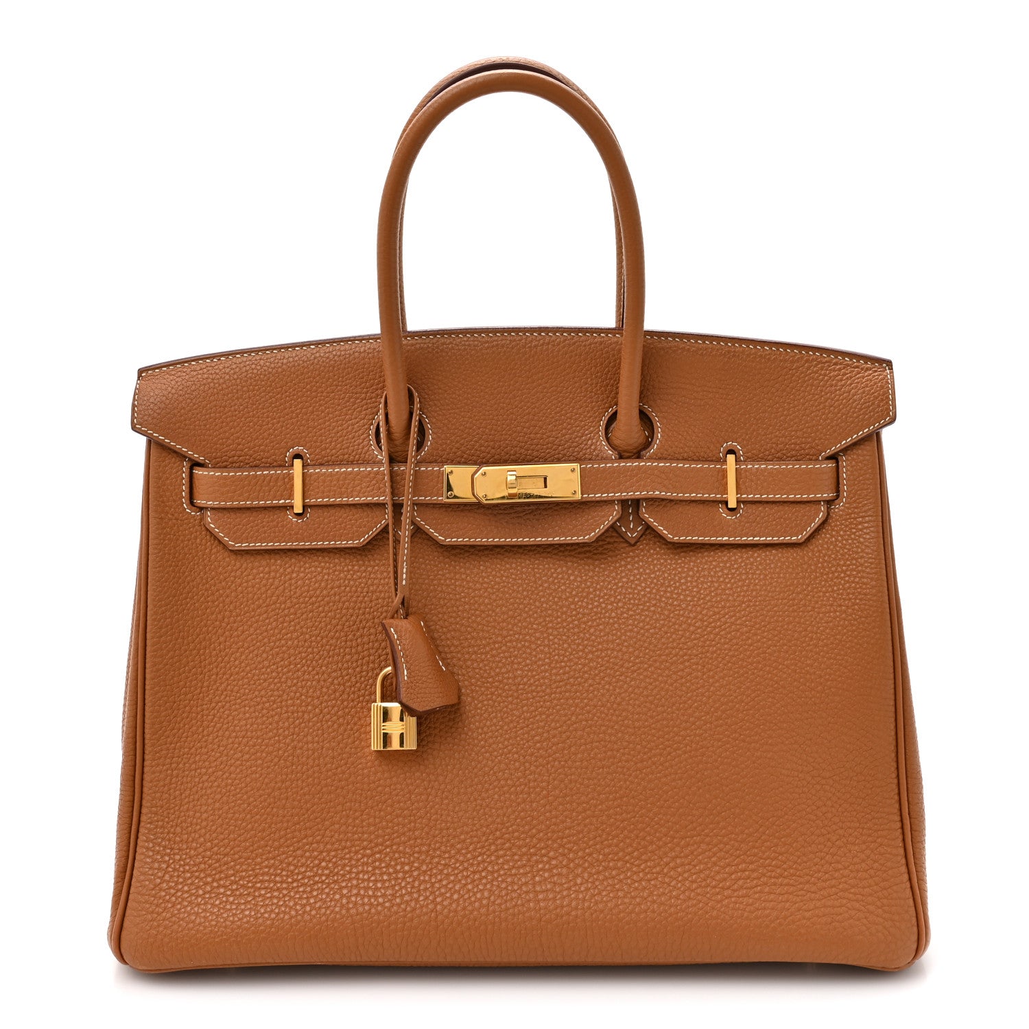 Hermes Togo Birkin 35 Gold 1 of 12
