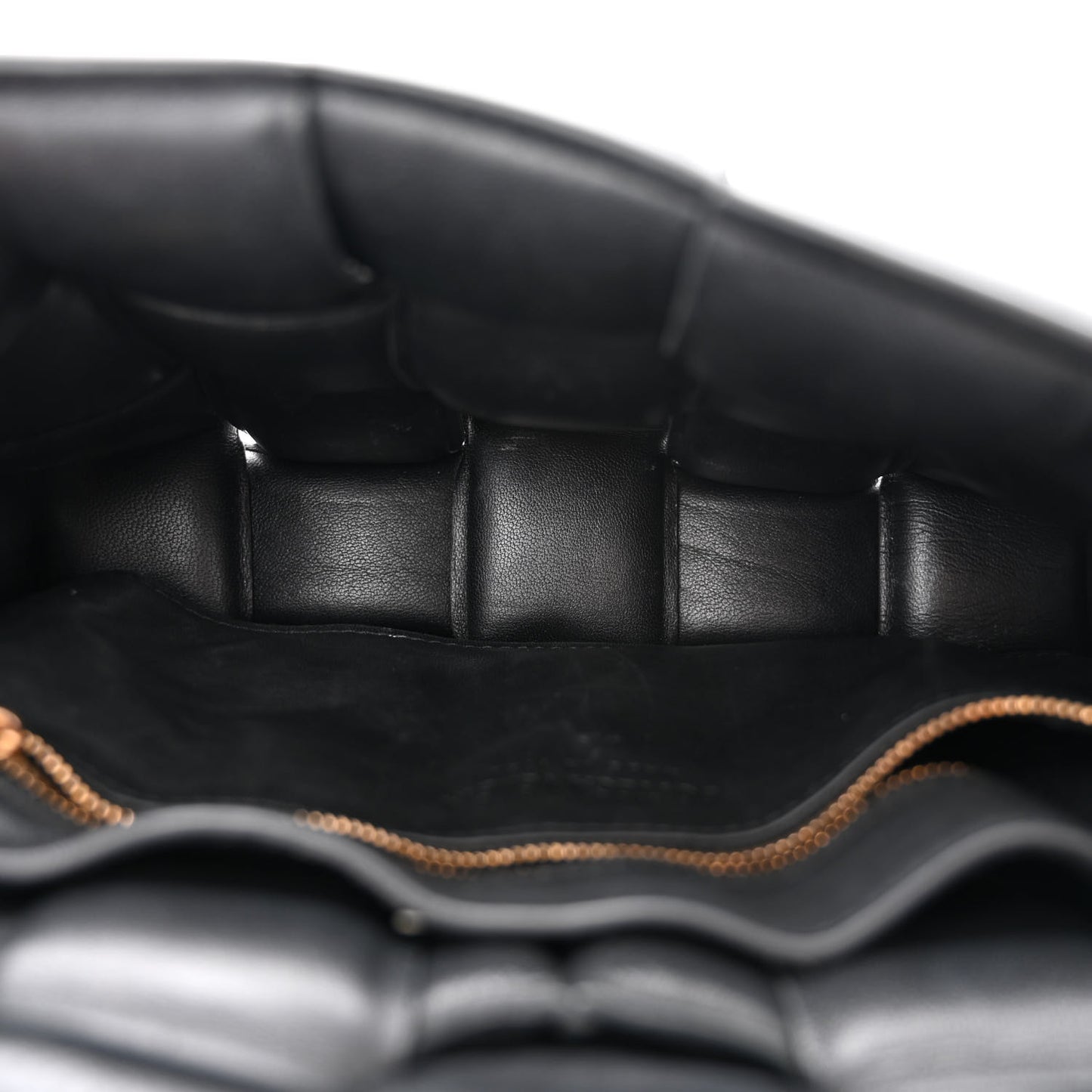 BOTTEGA VENETA Nappa Maxi Intreccio Padded Cassette Crossbody Bag Black