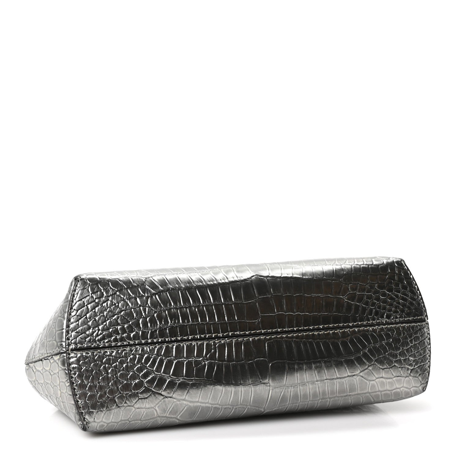 Fendi Crocodile Small Fendi First Silver 4 of 10