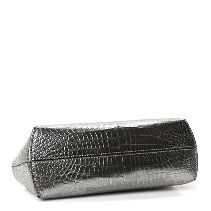 Fendi Crocodile Small Fendi First Silver 4 of 10