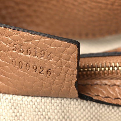 Gucci Pebbled Calfskin Large Soho Hobo Camelia 6 of 8