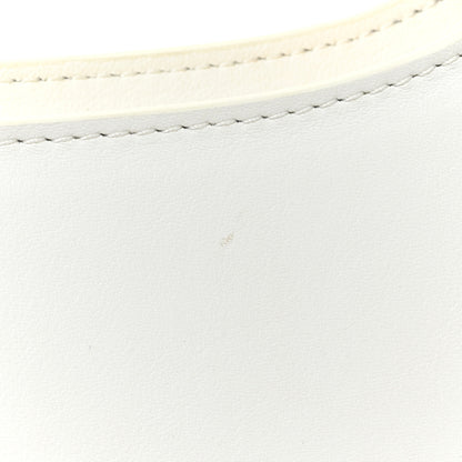 Celine Smooth Calfskin Cuir Triomphe Shoulder Bag White 18 of 21