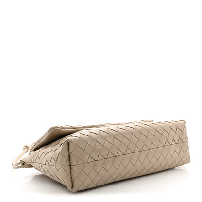 Bottega Veneta Calfskin Intrecciato Giorno Ecru 4 of 10