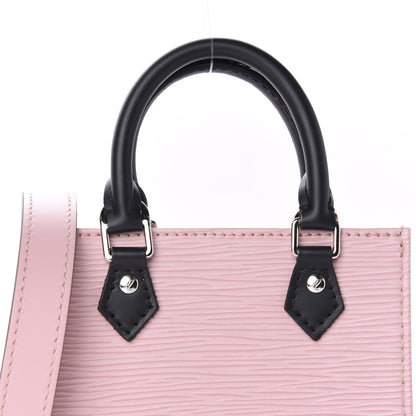 Louis Vuitton Epi Petit Sac Plat Rose Ballerine 10 of 10
