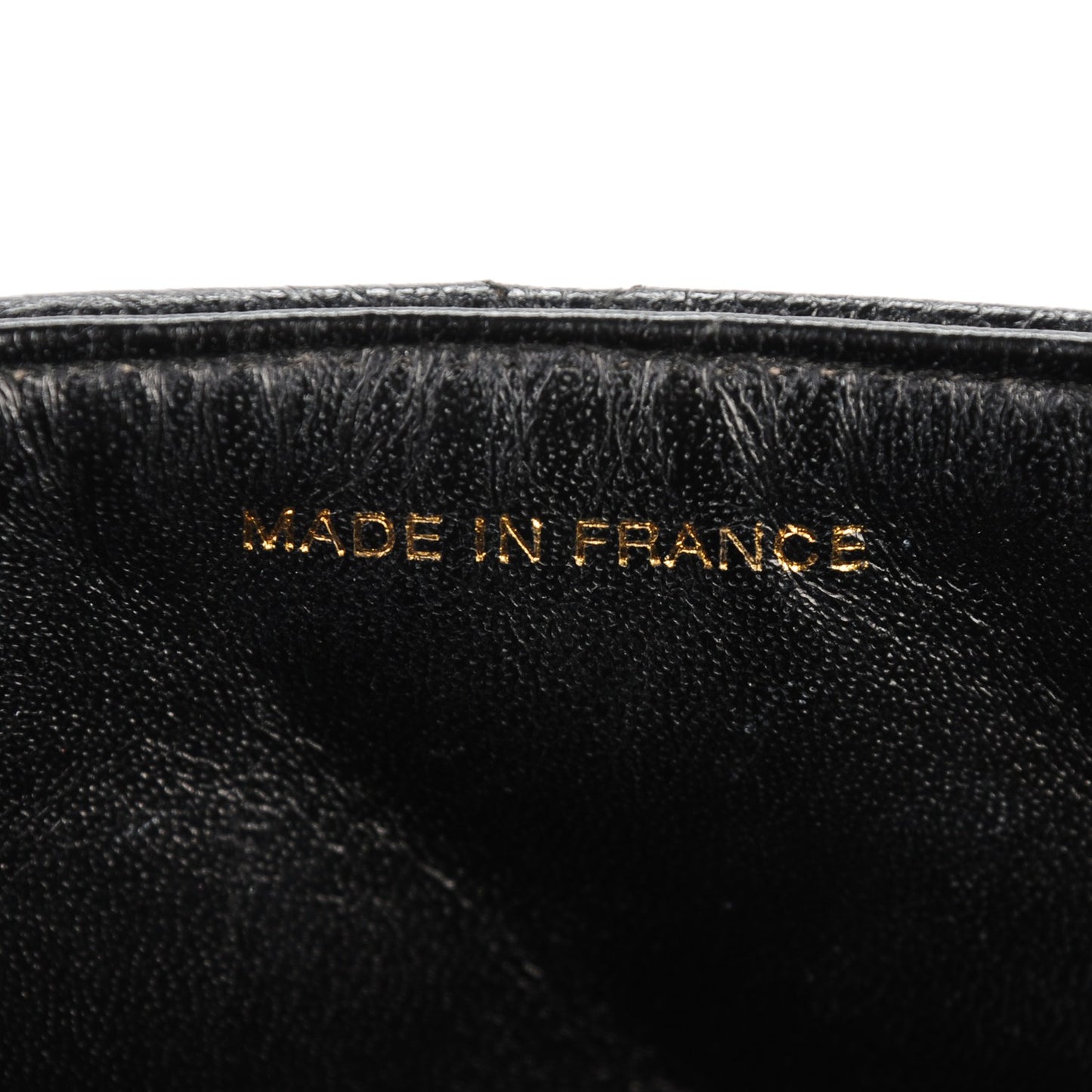 Caviar Flap Shoulder Bag Black