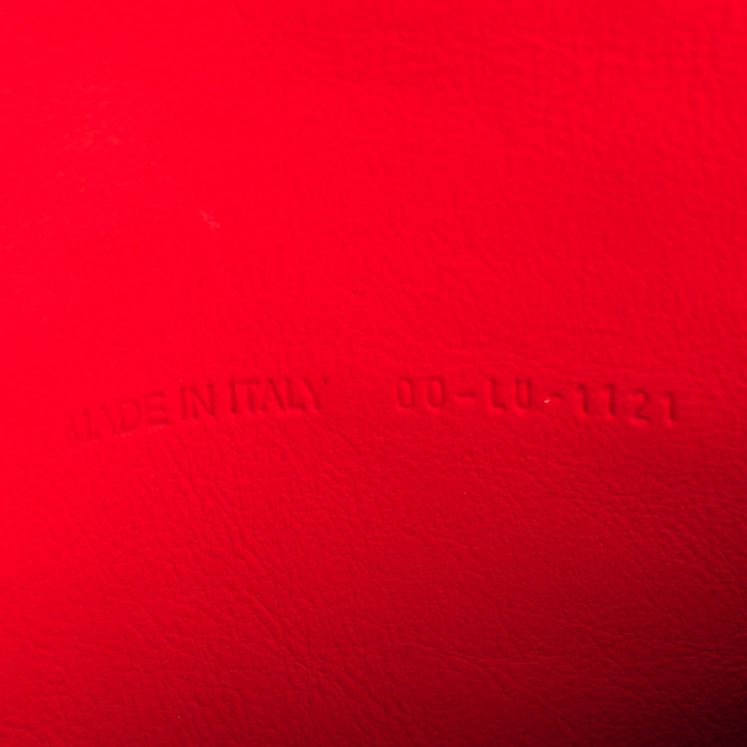 Christian Dior Calfskin Cannage New Lock Pouch Geranium 7 of 8