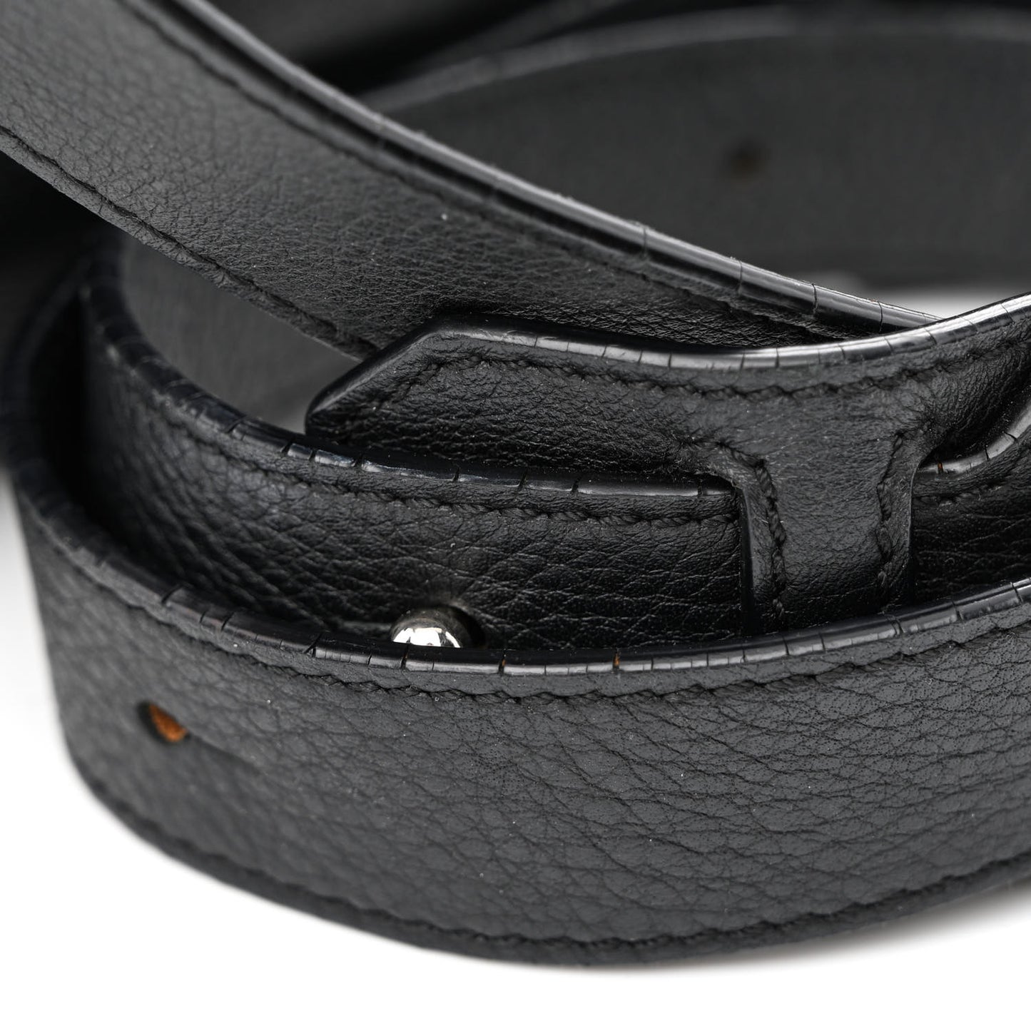 Calfskin Medium Puzzle Bag Black