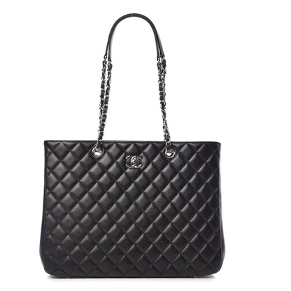 Chanel Calfskin Quilted Timeless Tote Black 1 of 9