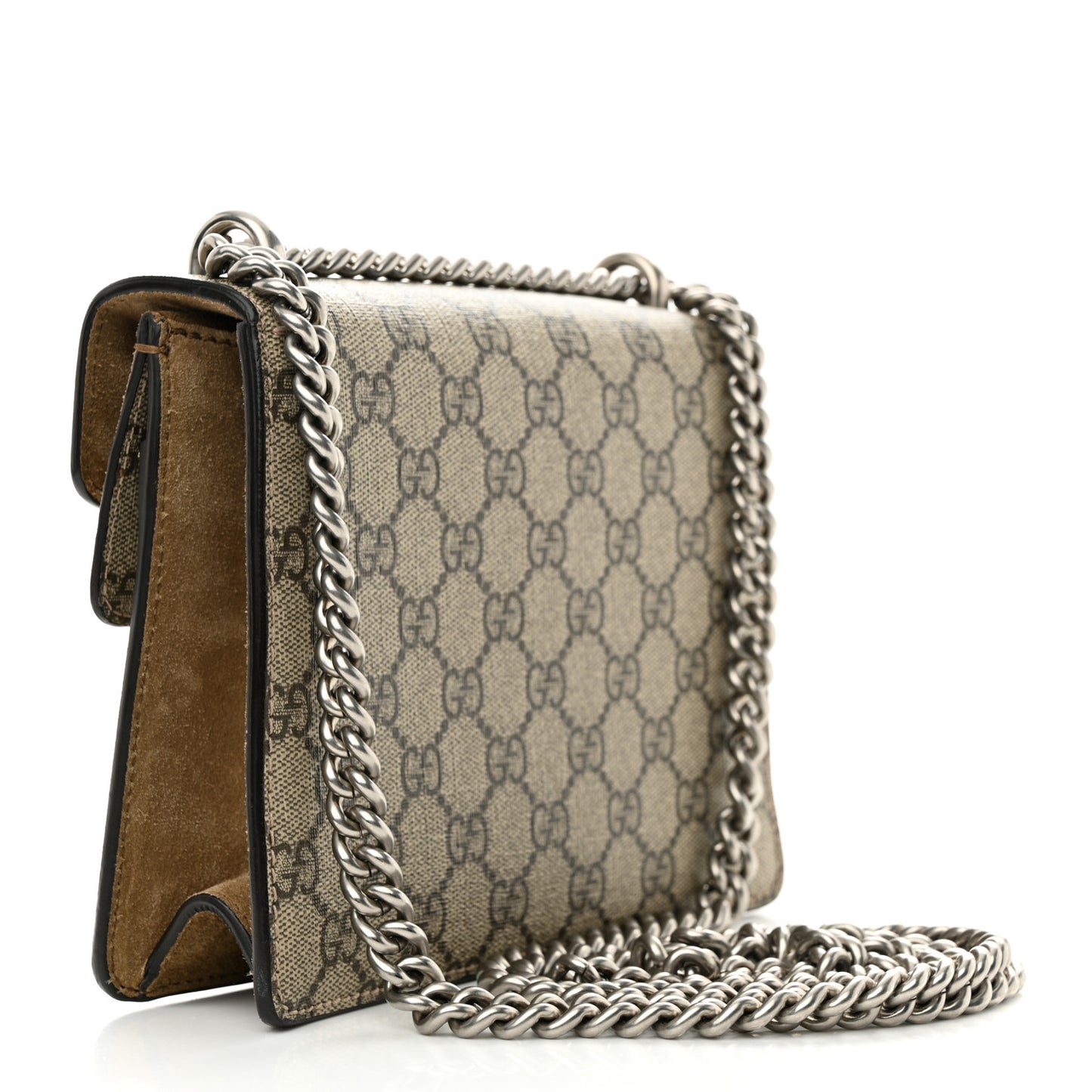 GG Supreme Monogram Mini Dionysus Shoulder Bag Taupe