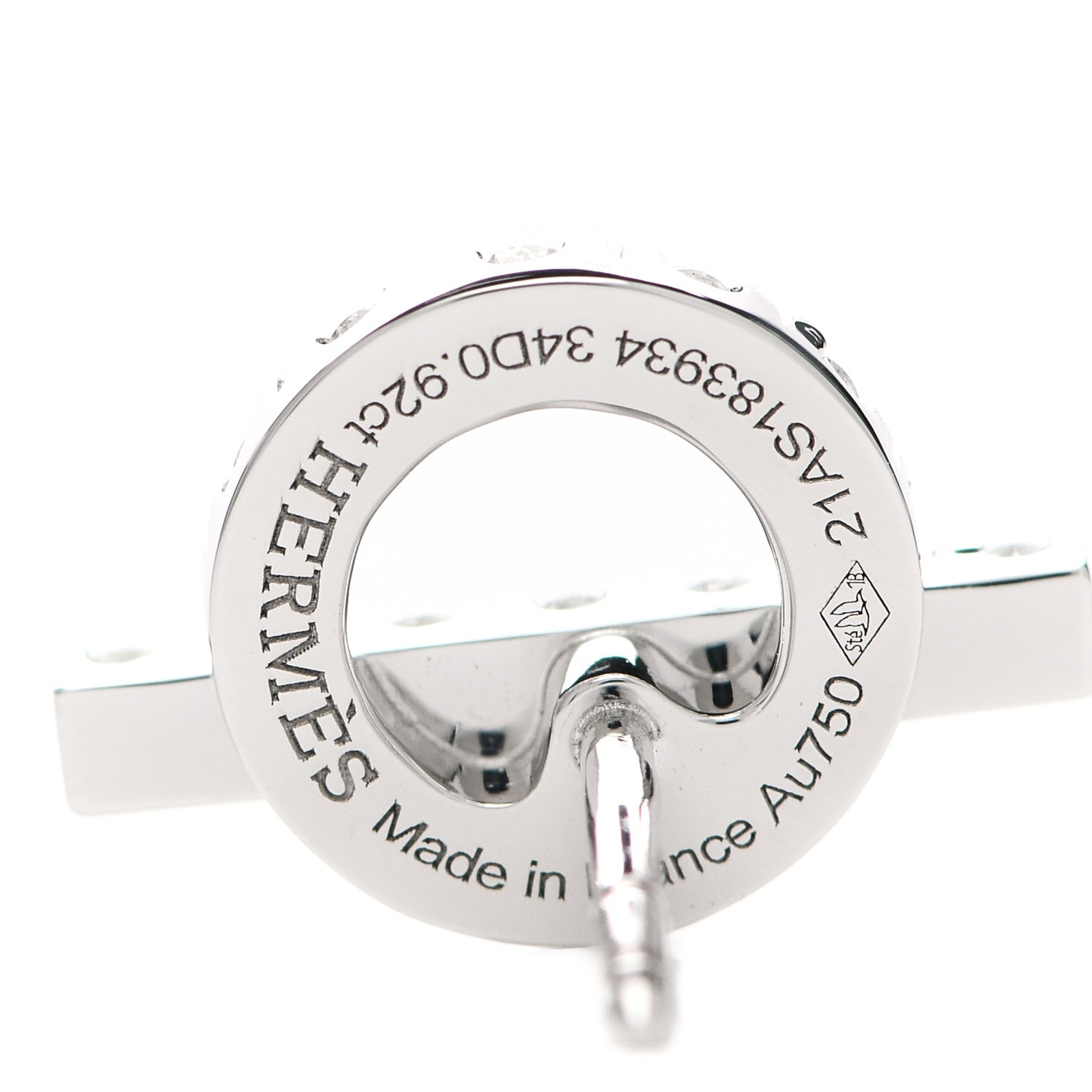 18K White Gold Diamond Finesse Earrings
