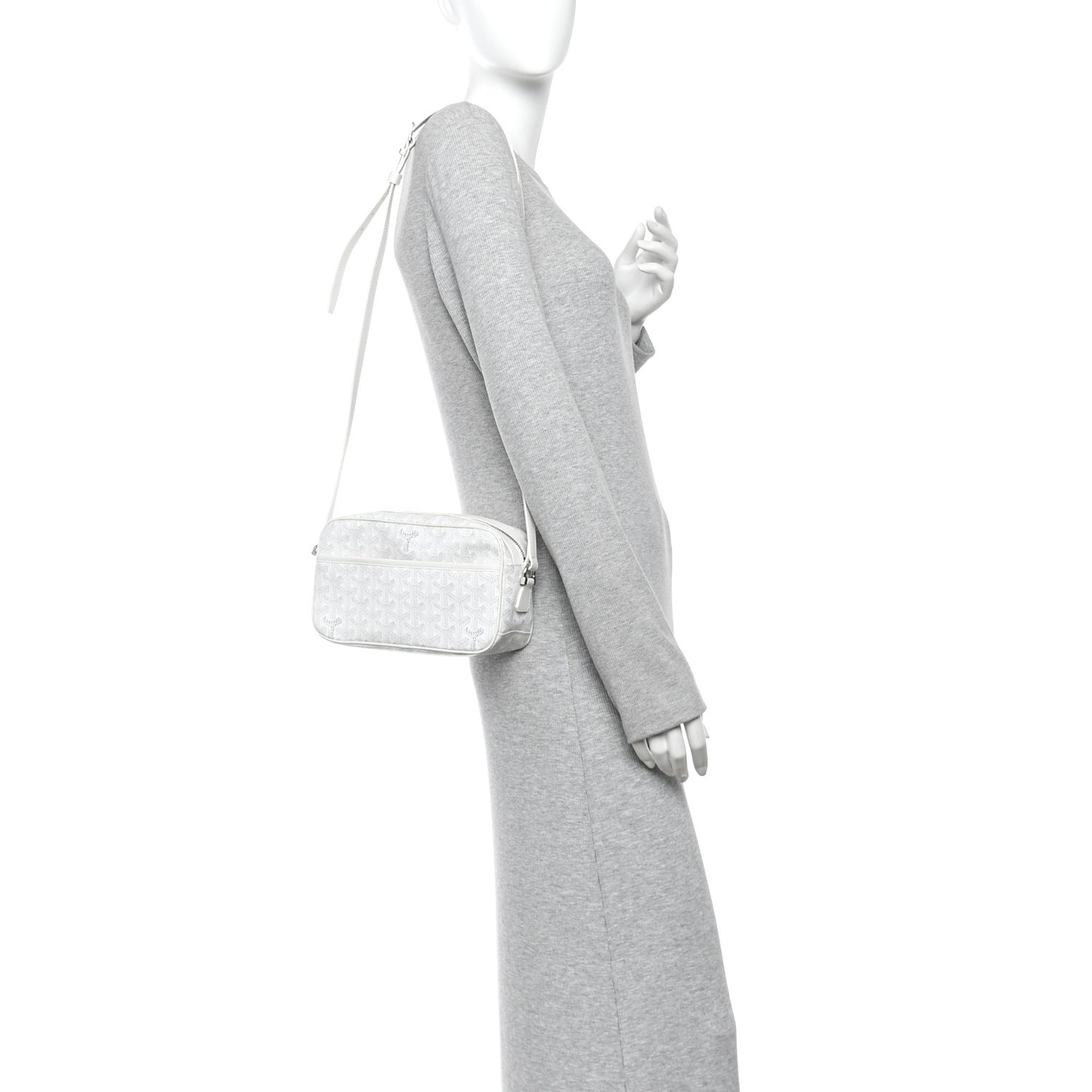 Goyardine Sac Cap Vert White