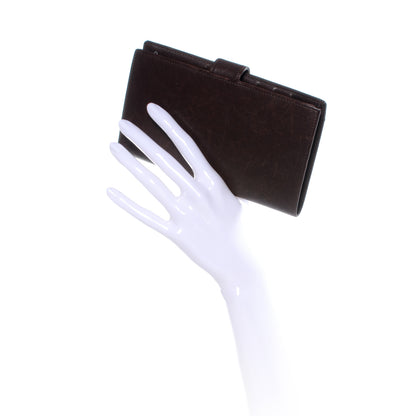 Chanel Leather CC Wallet Brown 2 of 9