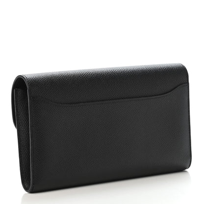 Hermes Epsom Constance Long Wallet Black 2 of 5