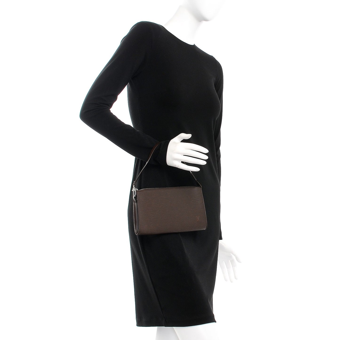Epi Pochette Accessories 24 Moka