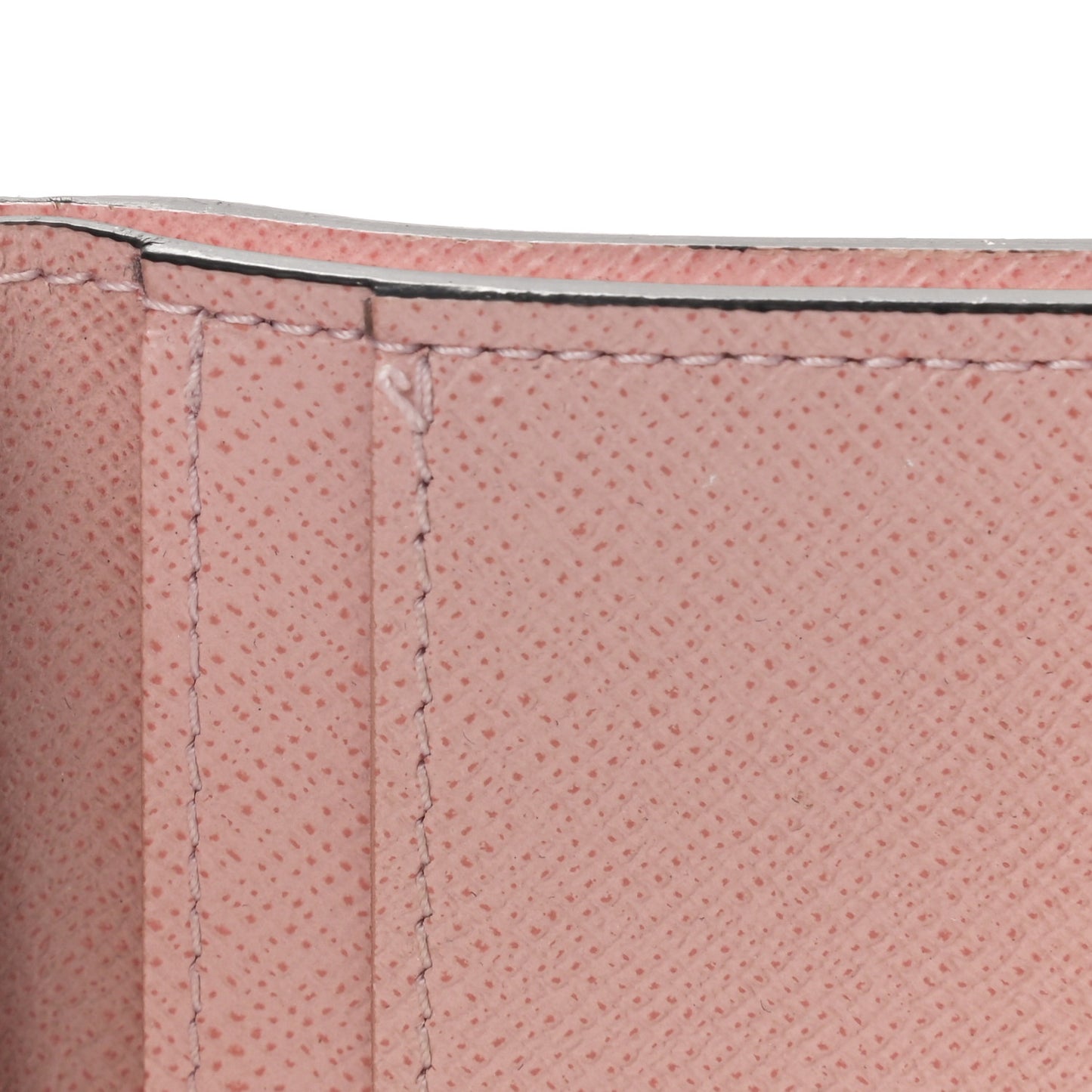 Monogram Zoe Wallet Rose Ballerine