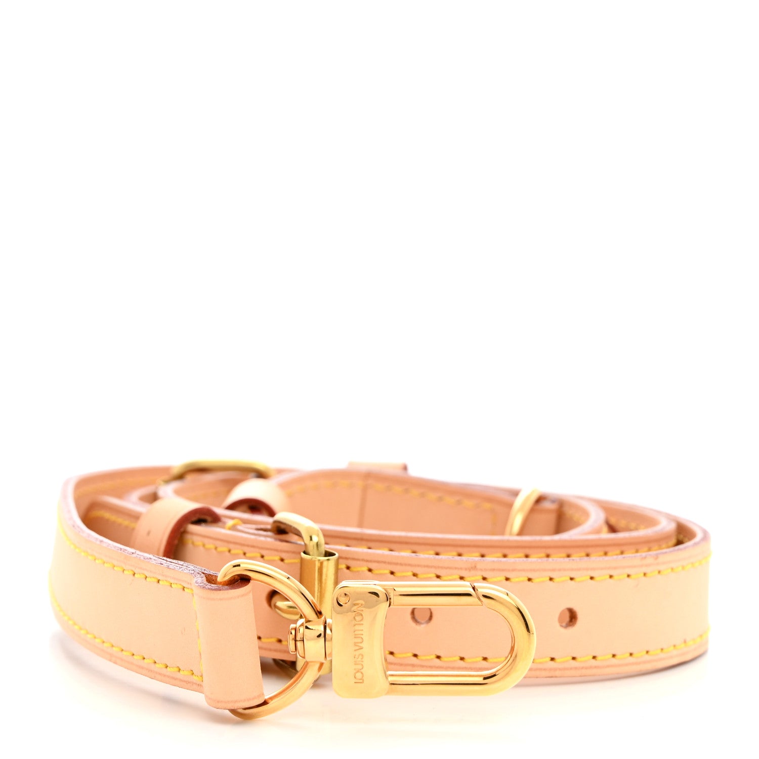 Louis Vuitton Vachetta 20mm Adjustable Shoulder Strap 1 of 4