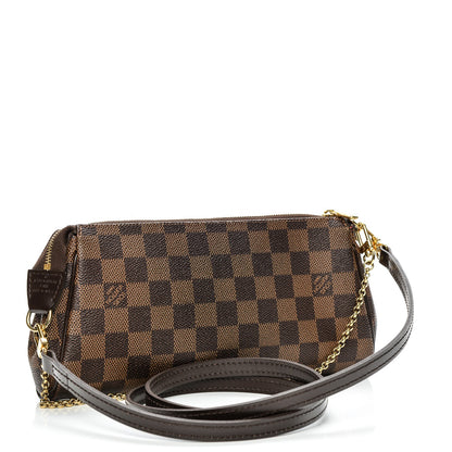 Louis Vuitton Damier Ebene Eva Clutch 3 of 8