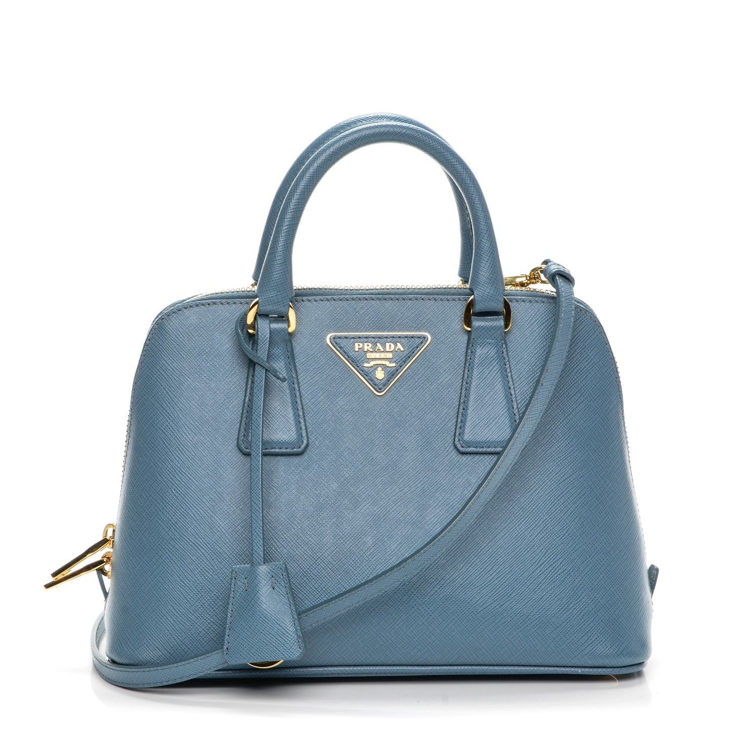 Saffiano Lux Small Promenade Tote Aviazione