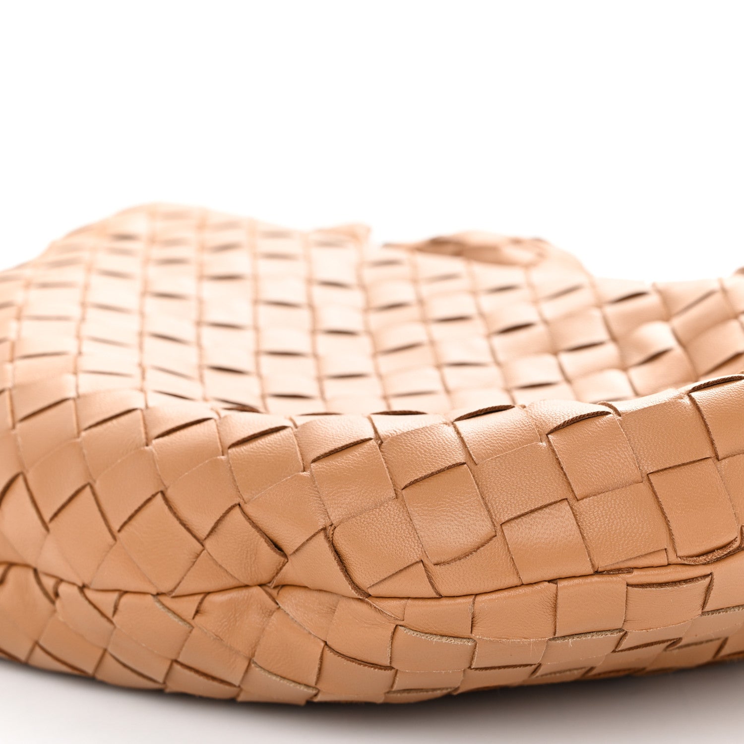 Bottega Veneta Nappa Intrecciato Teen Jodie Hobo Caramel 10 of 10