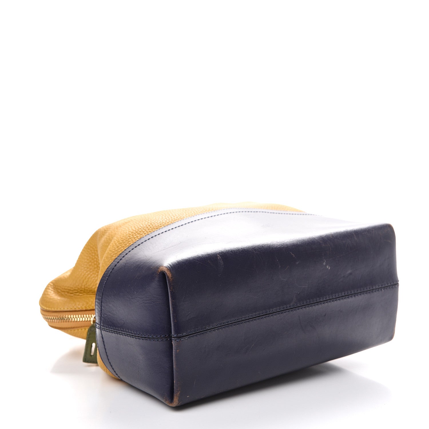 Fendi Cuoio Colorblock 2Bag Miele Scuro Navy 3 of 17
