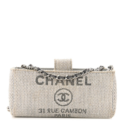 Chanel Canvas Deauville Phone Holder Crossbody 1 of 13