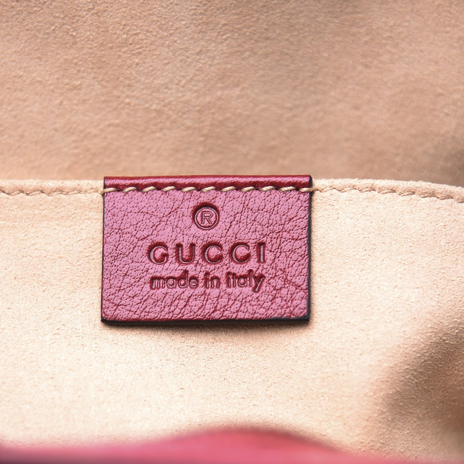 Gucci Piuma Lux Calfskin Small Re(Belle) Crossbody Bag Romantic Cerise 5 of 11