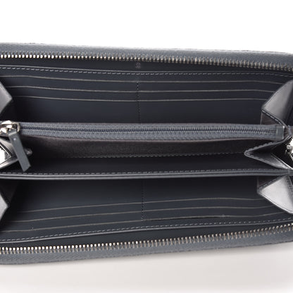Chanel Caviar Quilted Large Gusset Zip Around Wallet Grey 5 of 13