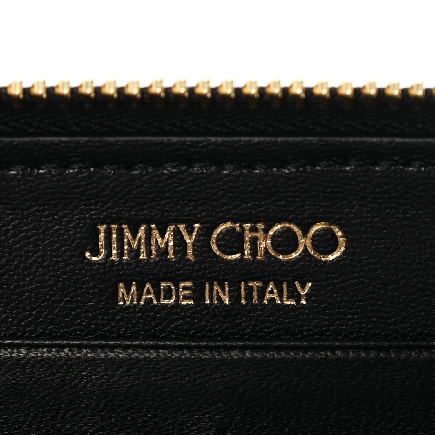 Jimmy Choo Nappa Quilted Pippa Zip Around Wallet Black 6 of 6
