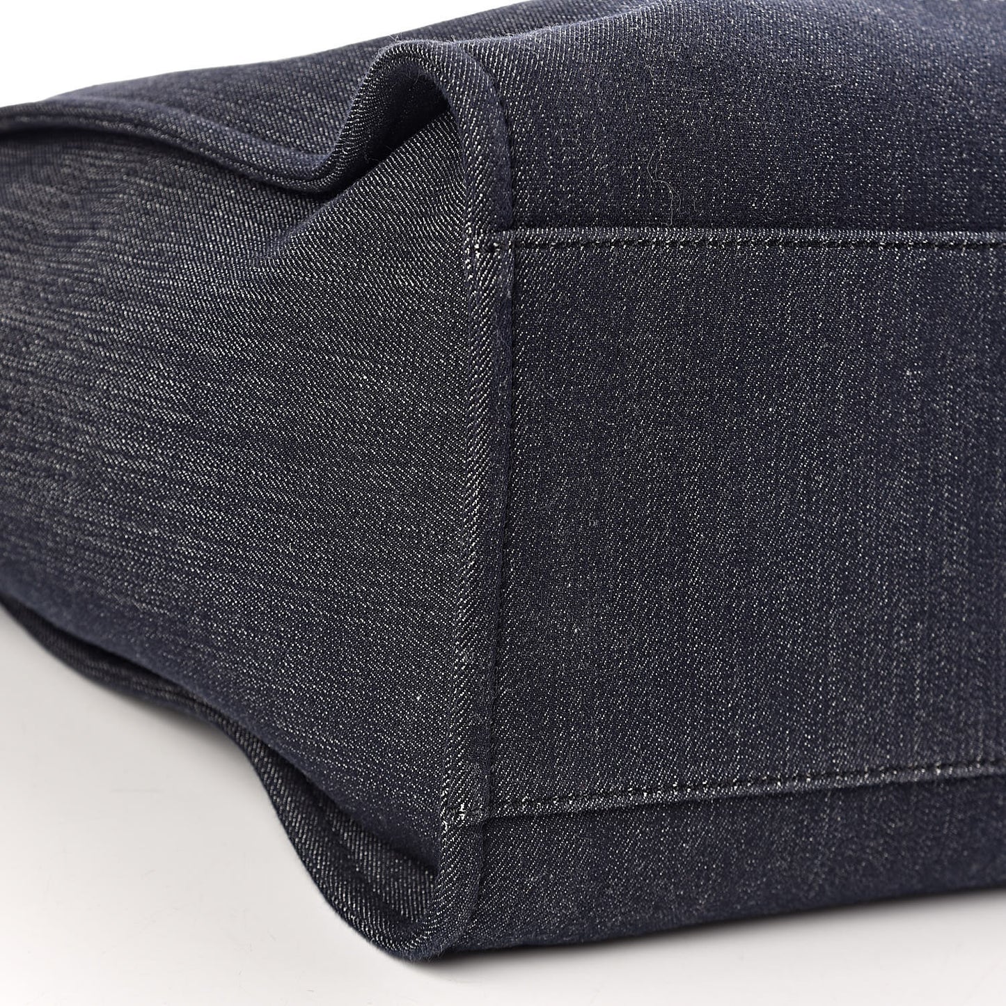 Denim Large Deauville Tote Dark Blue