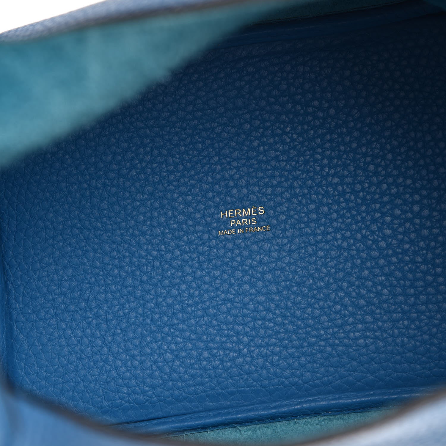 Hermes Taurillon Clemence Picotin Lock 18 PM Bleu Zanzibar 6 of 7