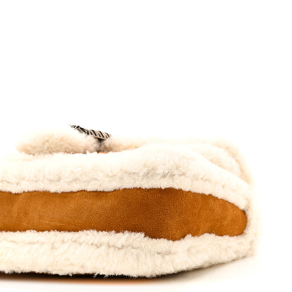 Gucci Suede Shearling Small Dionysus Bag Honey Beige Milk 10 of 10