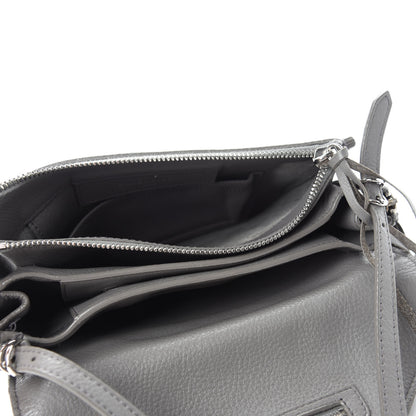 Balenciaga Veau Papier Classic Silver Hardware Triple XS Zip Around Crossbody Gris Acier 5 of 13