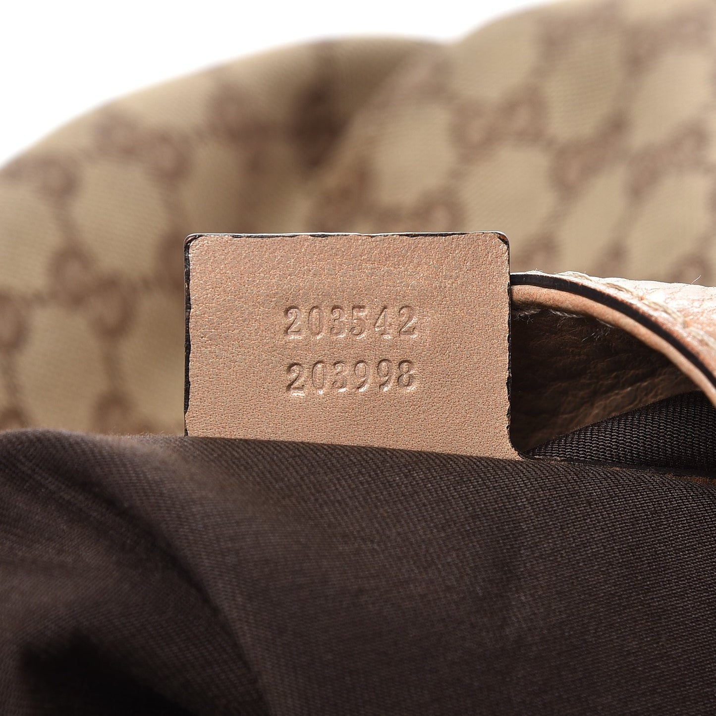 Monogram Large Jockey Hobo Beige